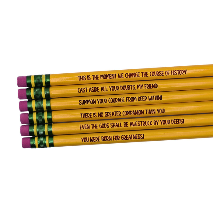 DND Affirmations Pencil Set