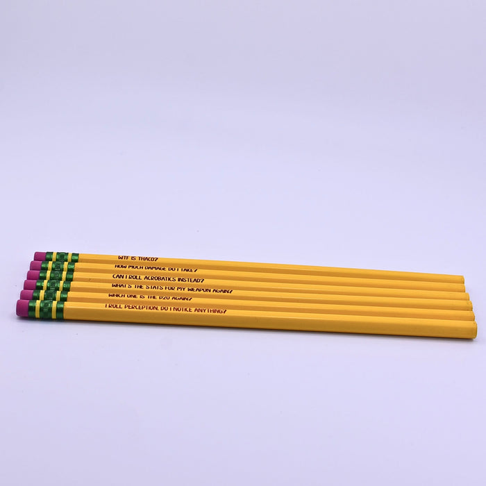 Noob DND Pencil Set