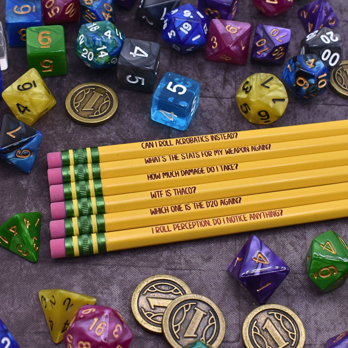 Noob DND Pencil Set