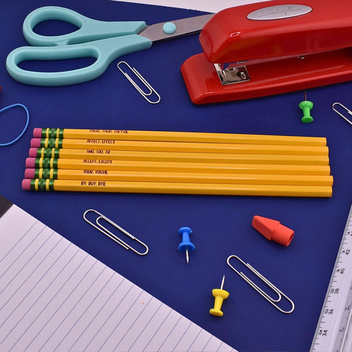 ELA Homophones Pencil Set