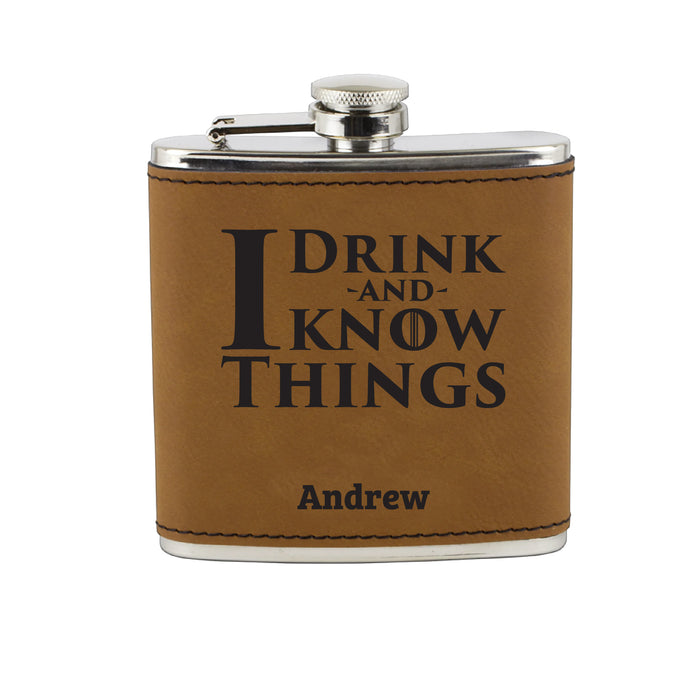 I Drink and I Know Things GoT Flask