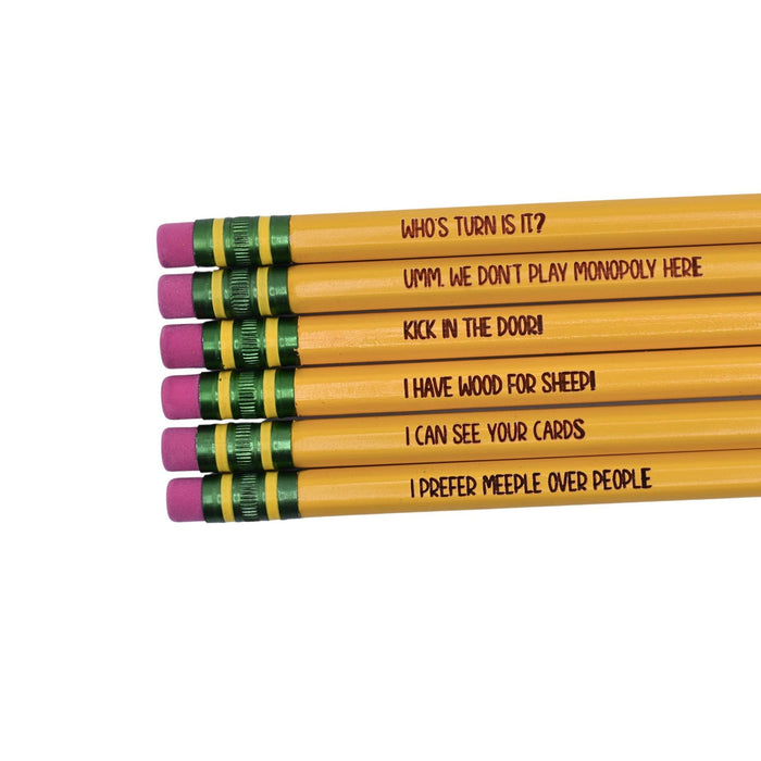 Board Game Pencils Set 1