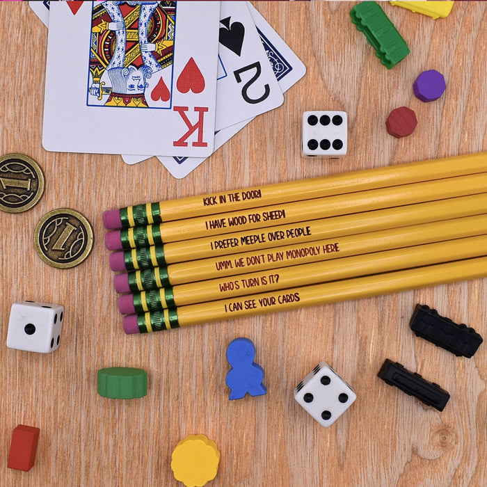 Board Game Pencils Set 1