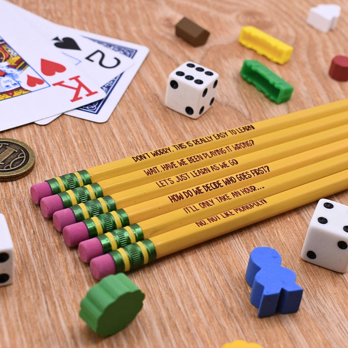 Board Game Pencils Set 2