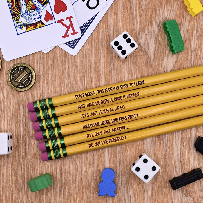 Board Game Pencils Set 2