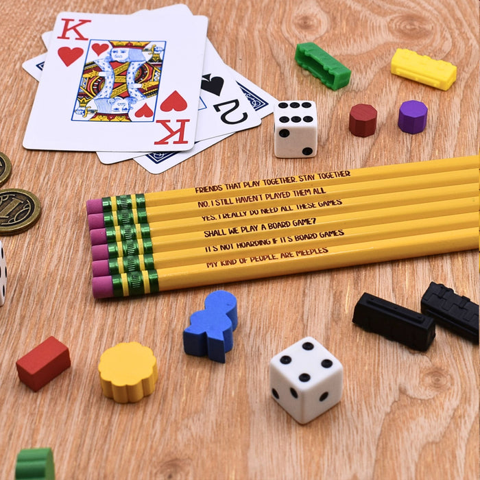 Board Game Pencils Set 4