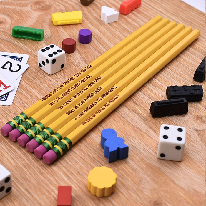 Board Game Pencils Set 4