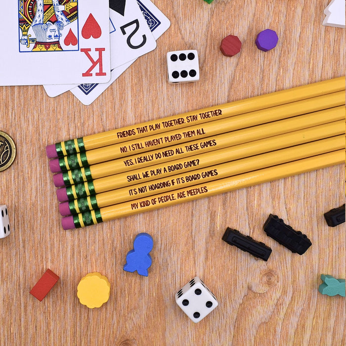 Board Game Pencils Set 4