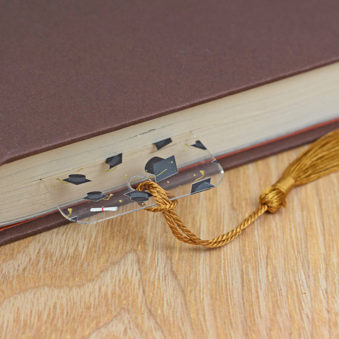 Graduation Caps Bookmark