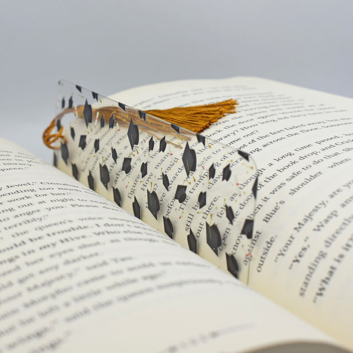 Graduation Caps Bookmark