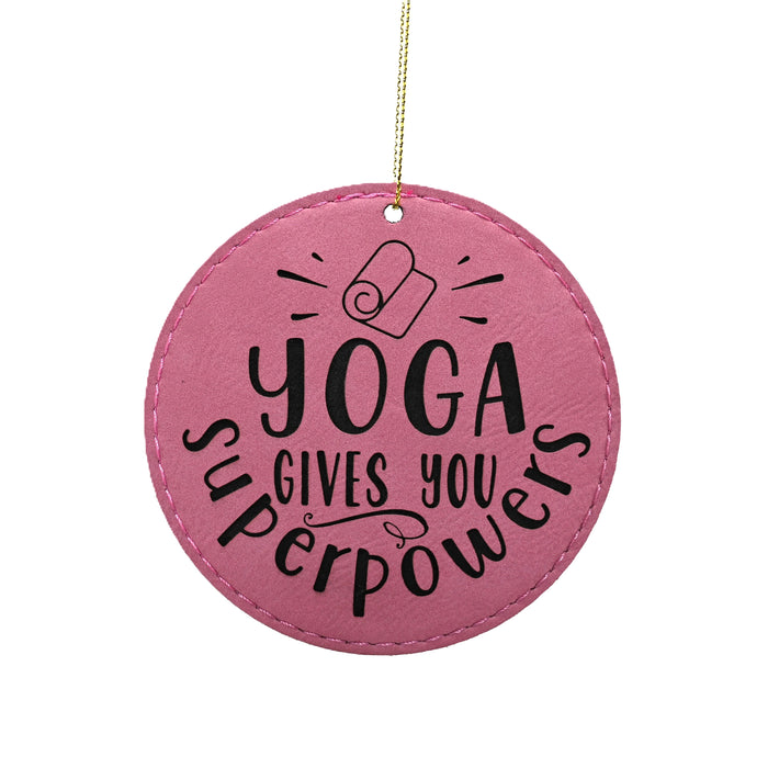 Yoga Superpowers Ornament