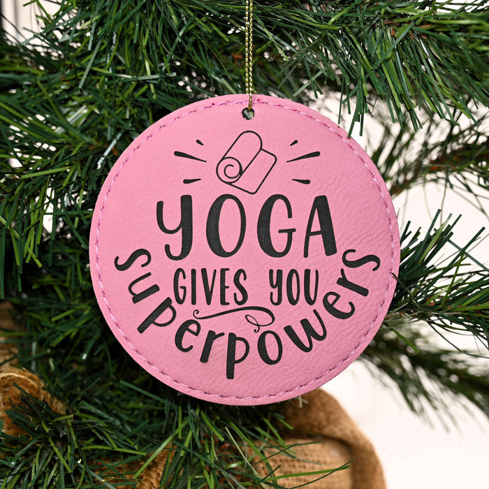 Yoga Superpowers Ornament