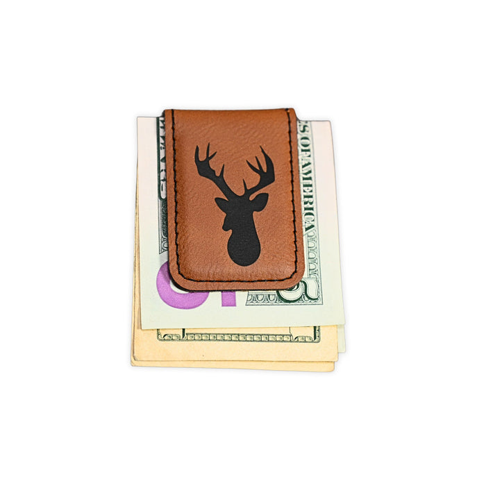 Hunting Buck Money Clip