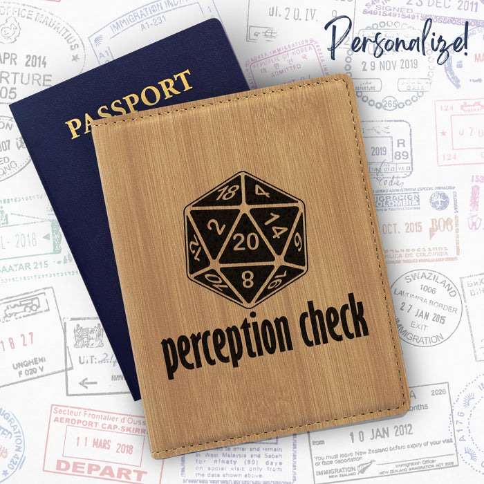 Perception Check Passport Holder