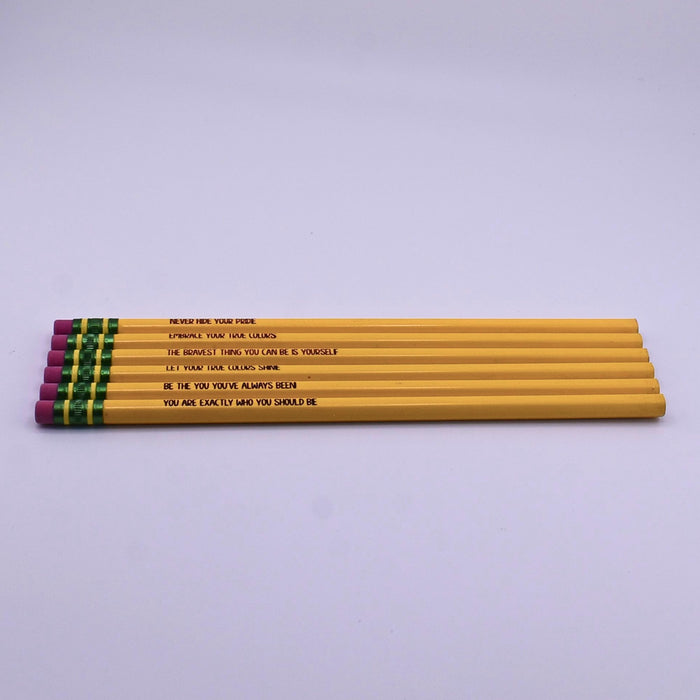 Pride Affirmations Pencil Set