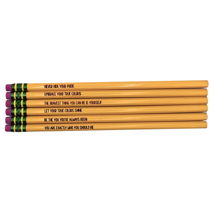 Pride Affirmations Pencil Set