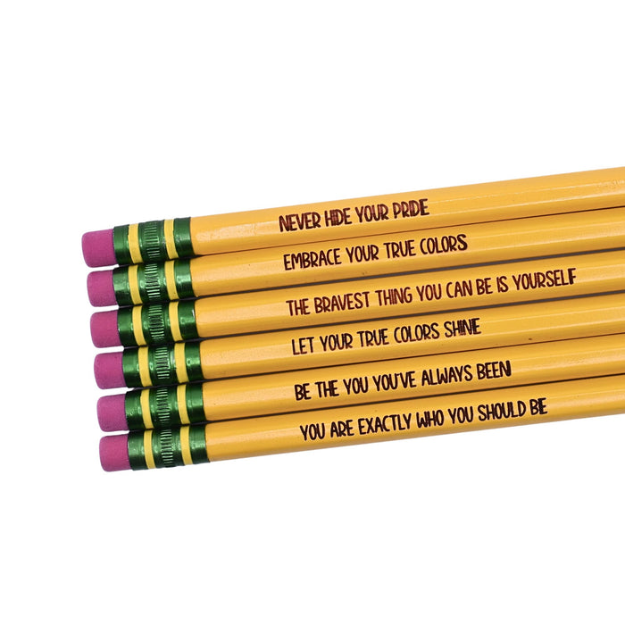 Pride Affirmations Pencil Set