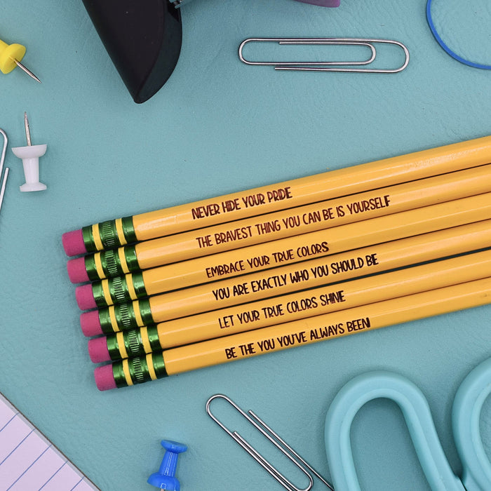 Pride Affirmations Pencil Set