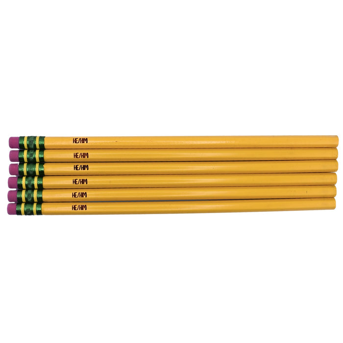 He/Him Pencils Set