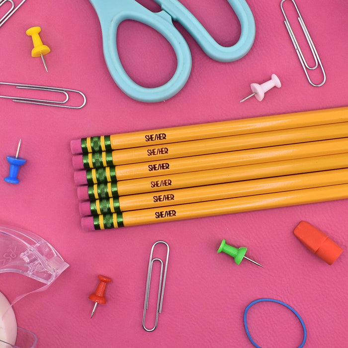 She/Her Pencils Set