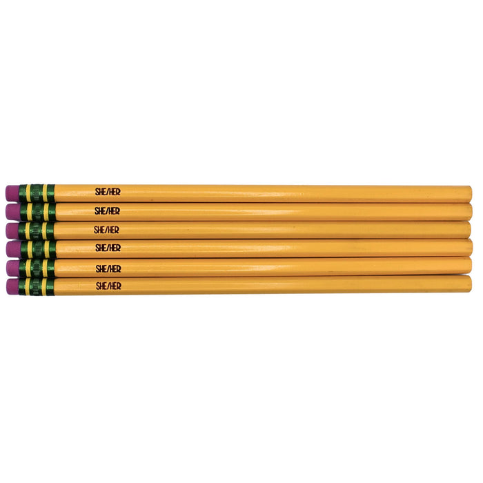 She/Her Pencils Set