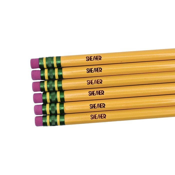 She/Her Pencils Set