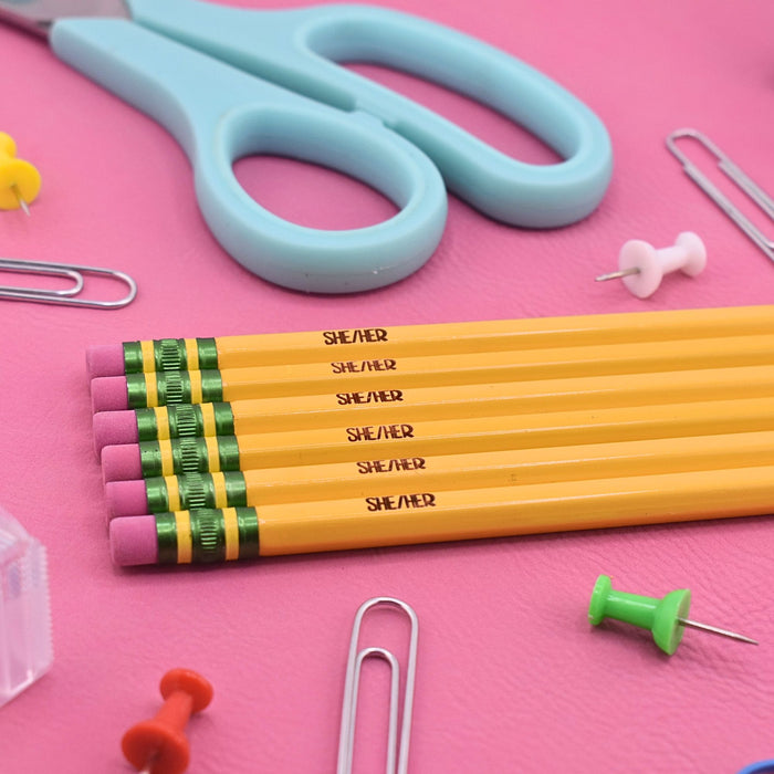 She/Her Pencils Set