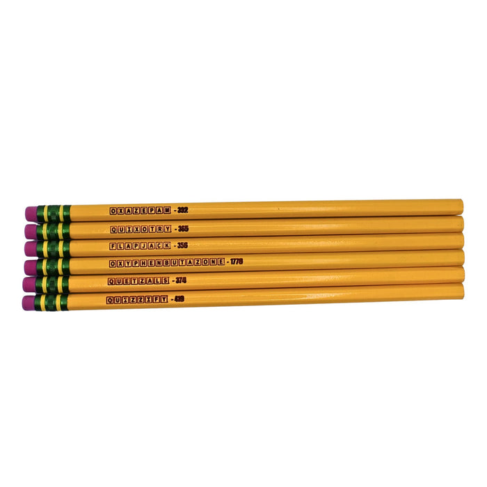 Scrabble Pencils Set