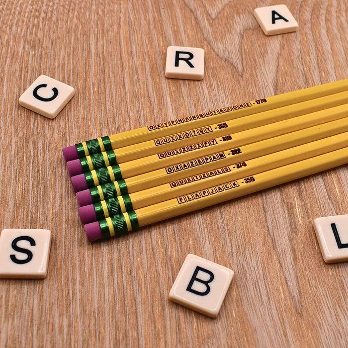 Scrabble Pencils Set