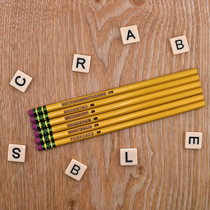 Scrabble Pencils Set