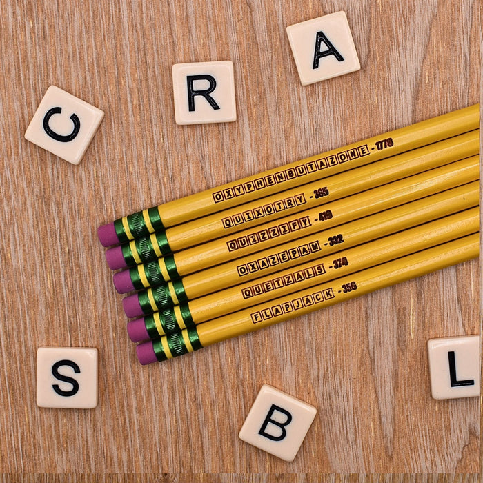 Scrabble Pencils Set