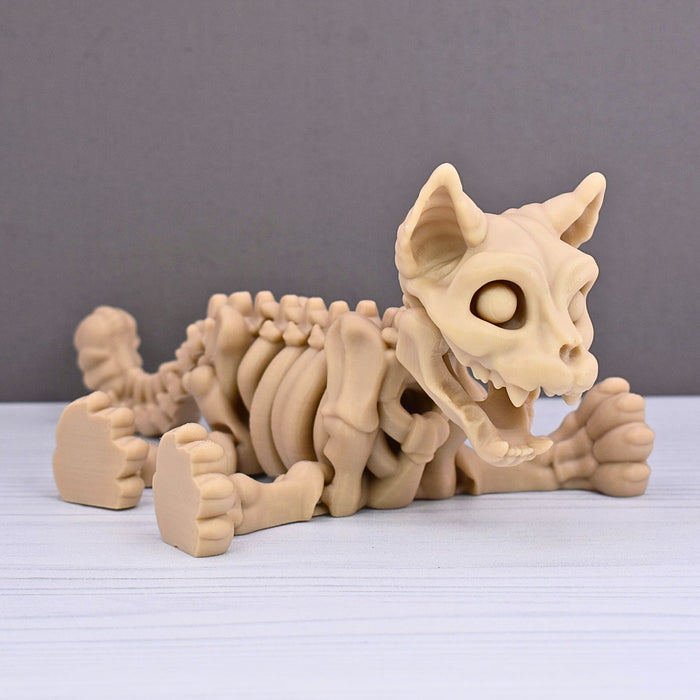 Skeleton Cat Fidget