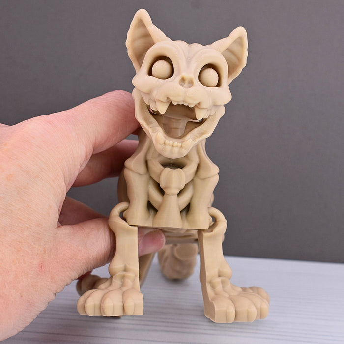 Skeleton Cat Fidget