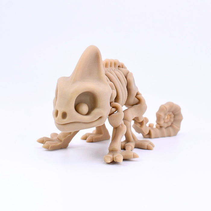 Skeleton Chameleon Fidget