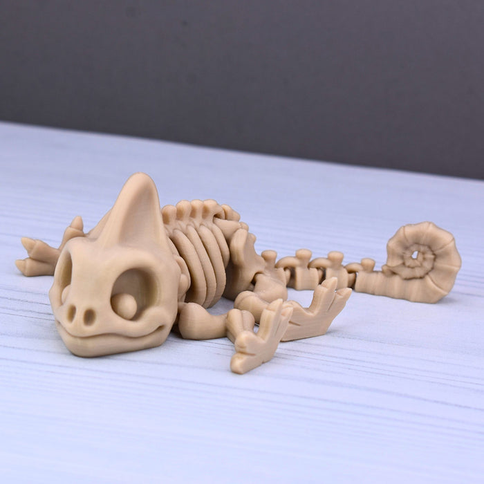 Skeleton Chameleon Fidget