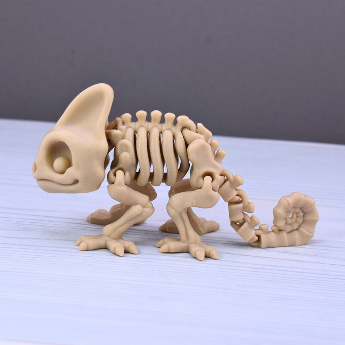 Skeleton Chameleon Fidget