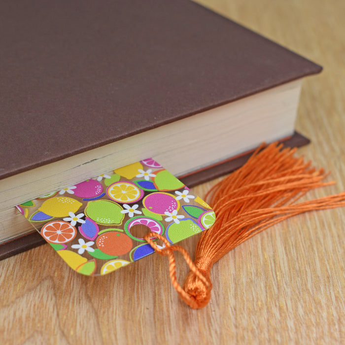 Summer Citrus Bookmark