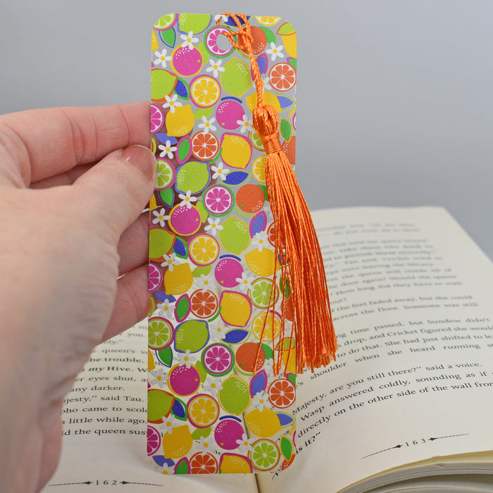 Summer Citrus Bookmark