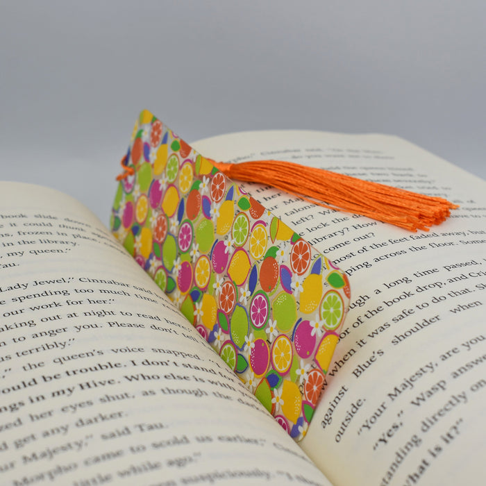 Summer Citrus Bookmark