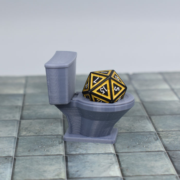 D20 Dice Toilet