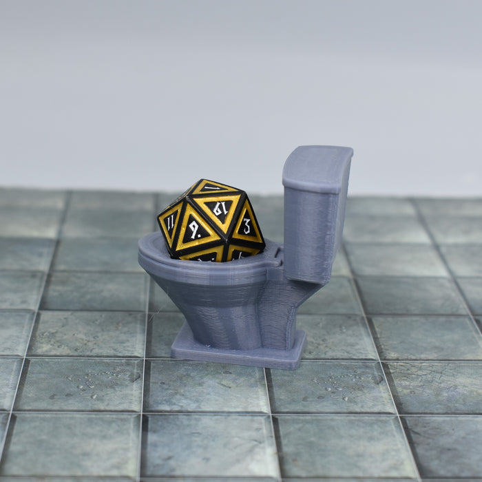 D20 Dice Toilet