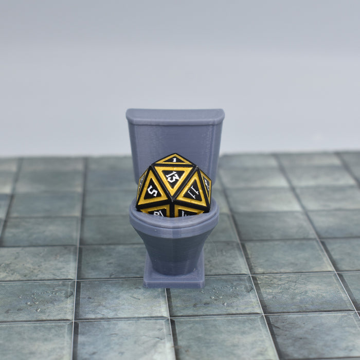 D20 Dice Toilet