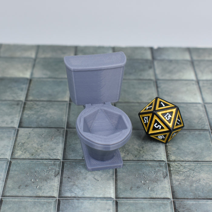 D20 Dice Toilet