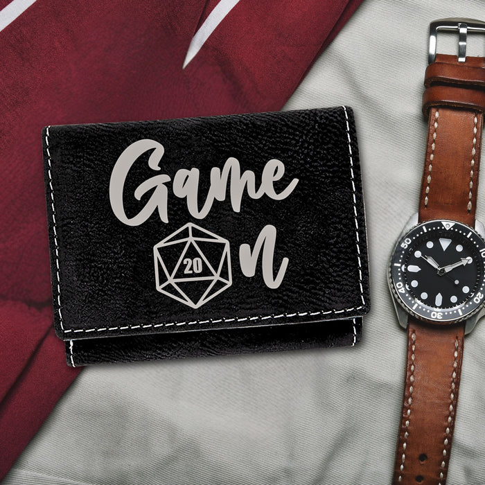 Game On D20 Trifold Wallet