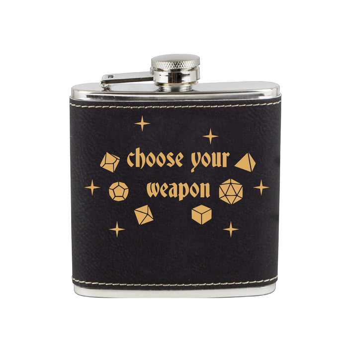 Choose Your Weapon Flask