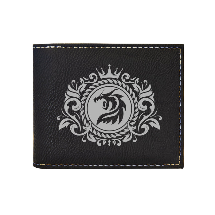 Dragon Emblem Bifold Wallet