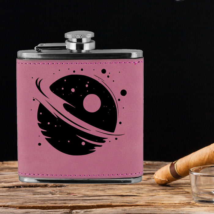 Saturn Planet Space Flask