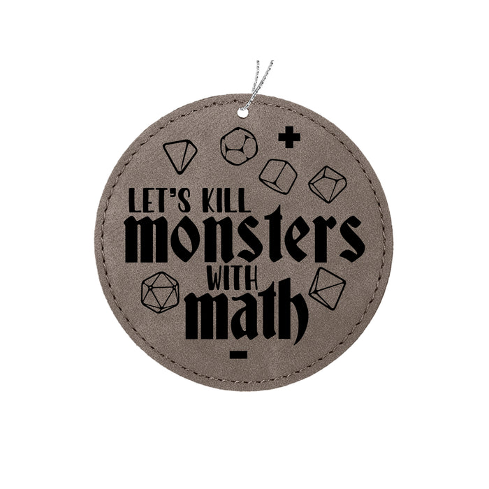 Monster Math Ornament