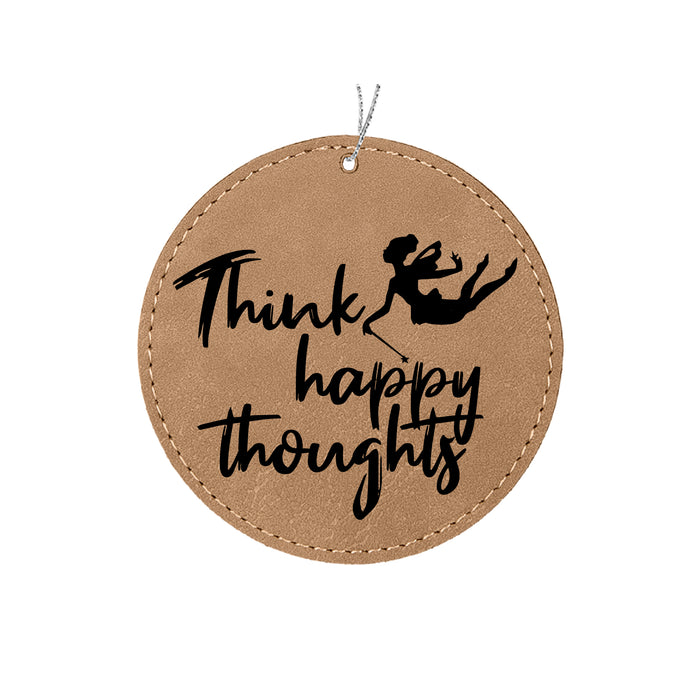 Tinkerbell Think Happy Thoughts Ornament