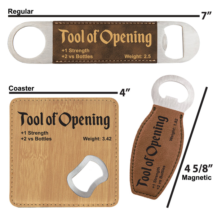 Personalized Tool of Opening